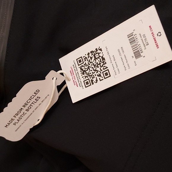 Mens Obermeyer Perseus Bib Pants - Picture 16 of 16